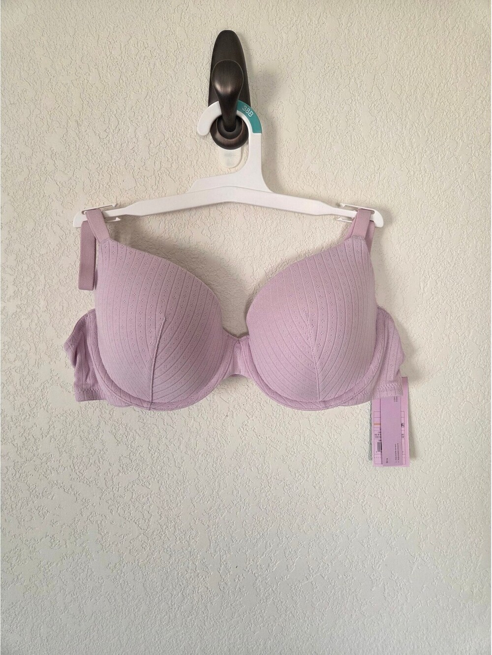 Wild Fable Lilac Purple Ribbed Bra 38B